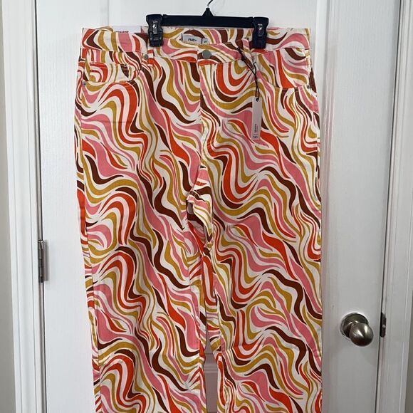 Super Cute Plus Size Groovy Jeans - NWT💕 - Picture 2 of 8